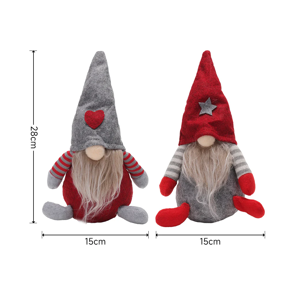 Lifeideas 2 PCS Christmas Gnome Decorations - Image 8