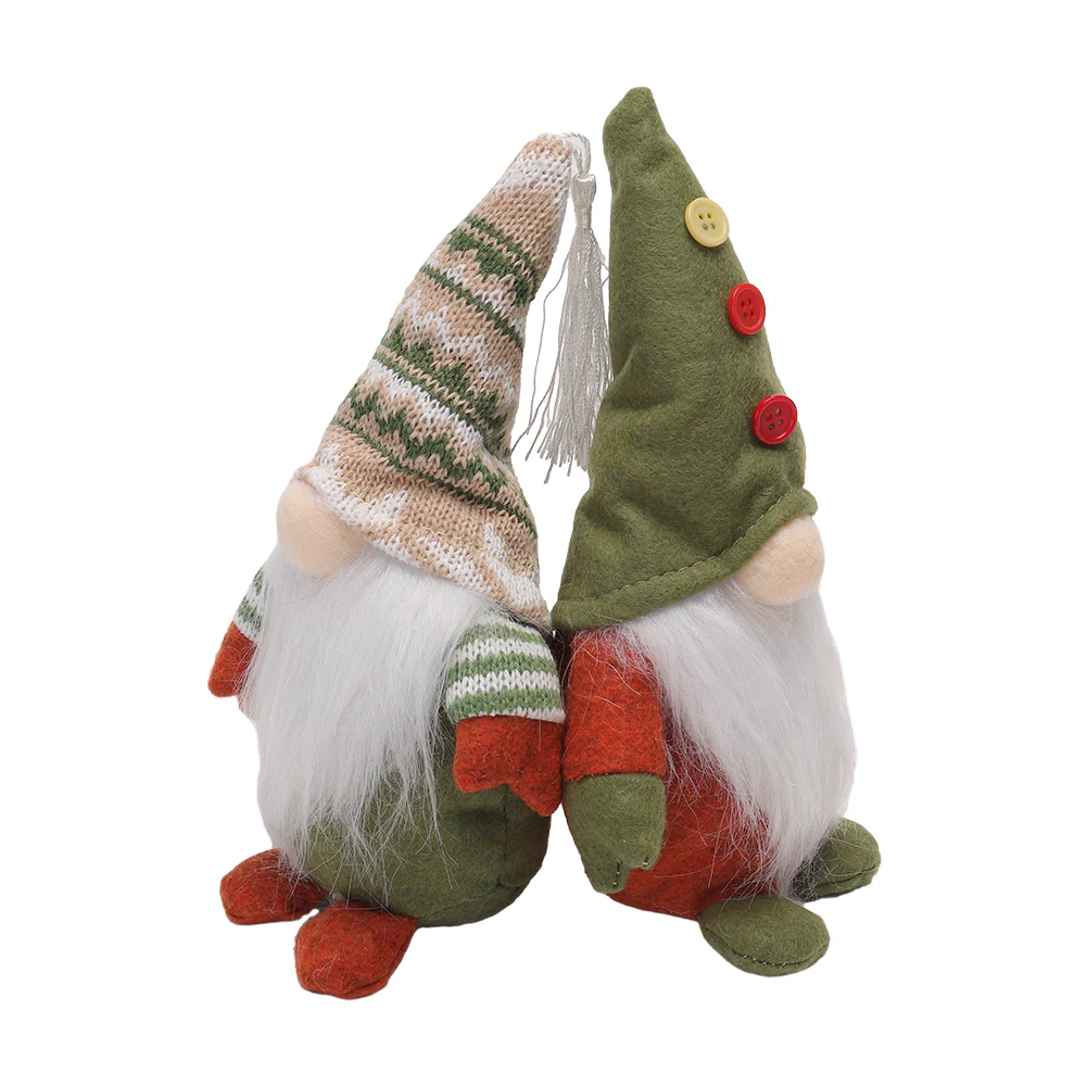 Lifeideas 2 Pcs Christmas Gnome Ornament Decorations - Image 3