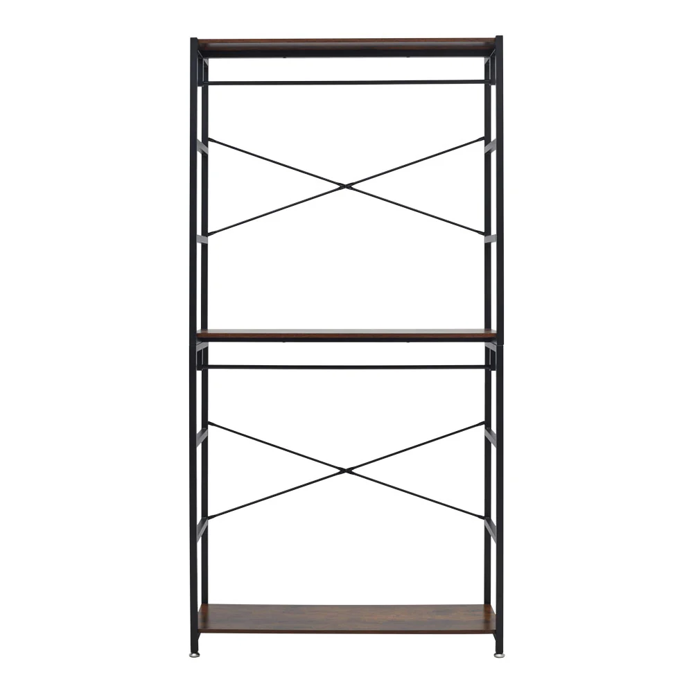 Lifeideas 2 Tier Clothing Rack with Storage Shelves - Image 3