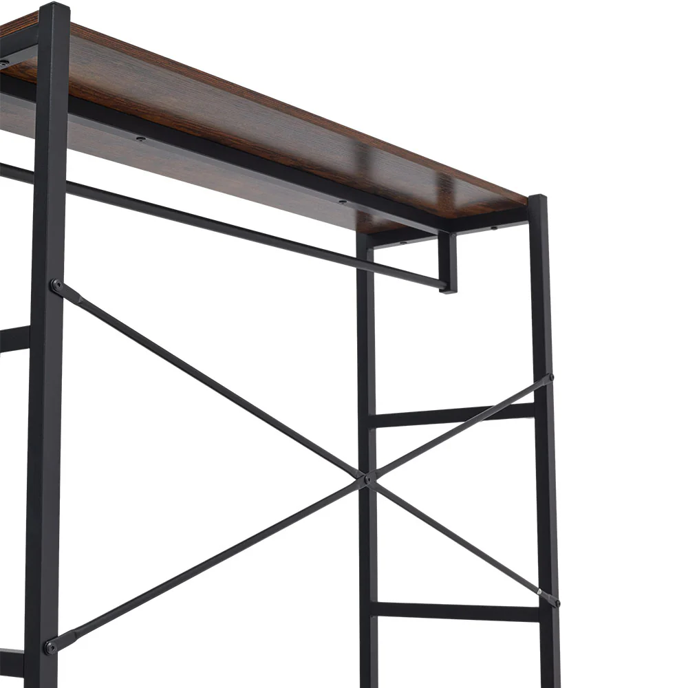 Lifeideas 2 Tier Clothing Rack with Storage Shelves - Image 6
