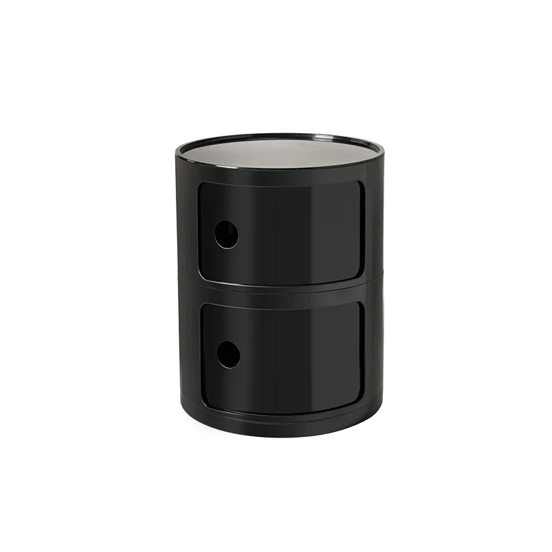 Lifeideas 2-Tier Cylindrical Plastic Drawer Unit - Image 4