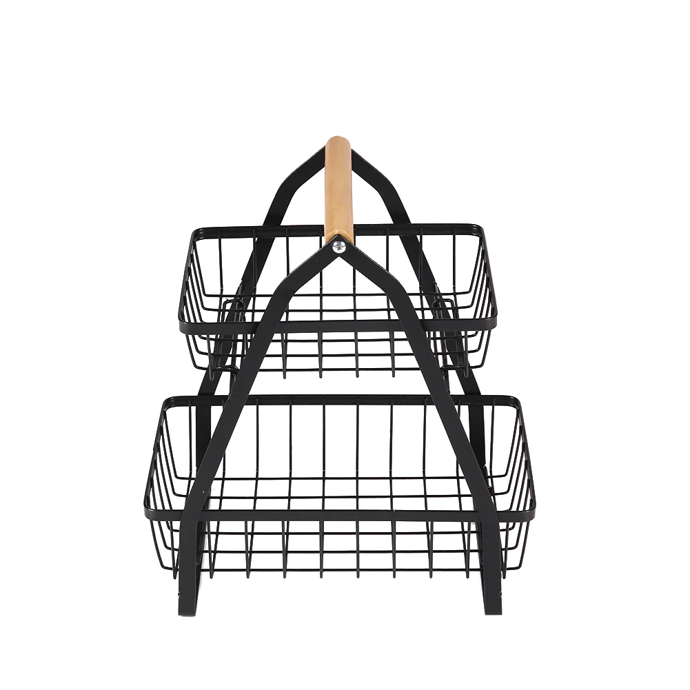 Lifeideas 2-Tier Removable Fruit and Vegetable Basket - Image 7