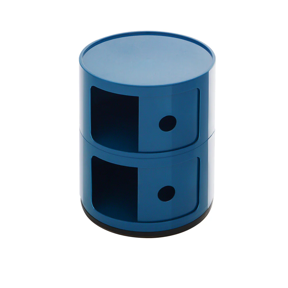 Lifeideas 2-Tier Round Storage Drawer Unit - Image 3