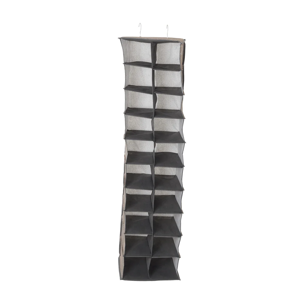 Lifeideas 20 Compartments Non-Woven Hanging Organizer for Shoes - Image 4