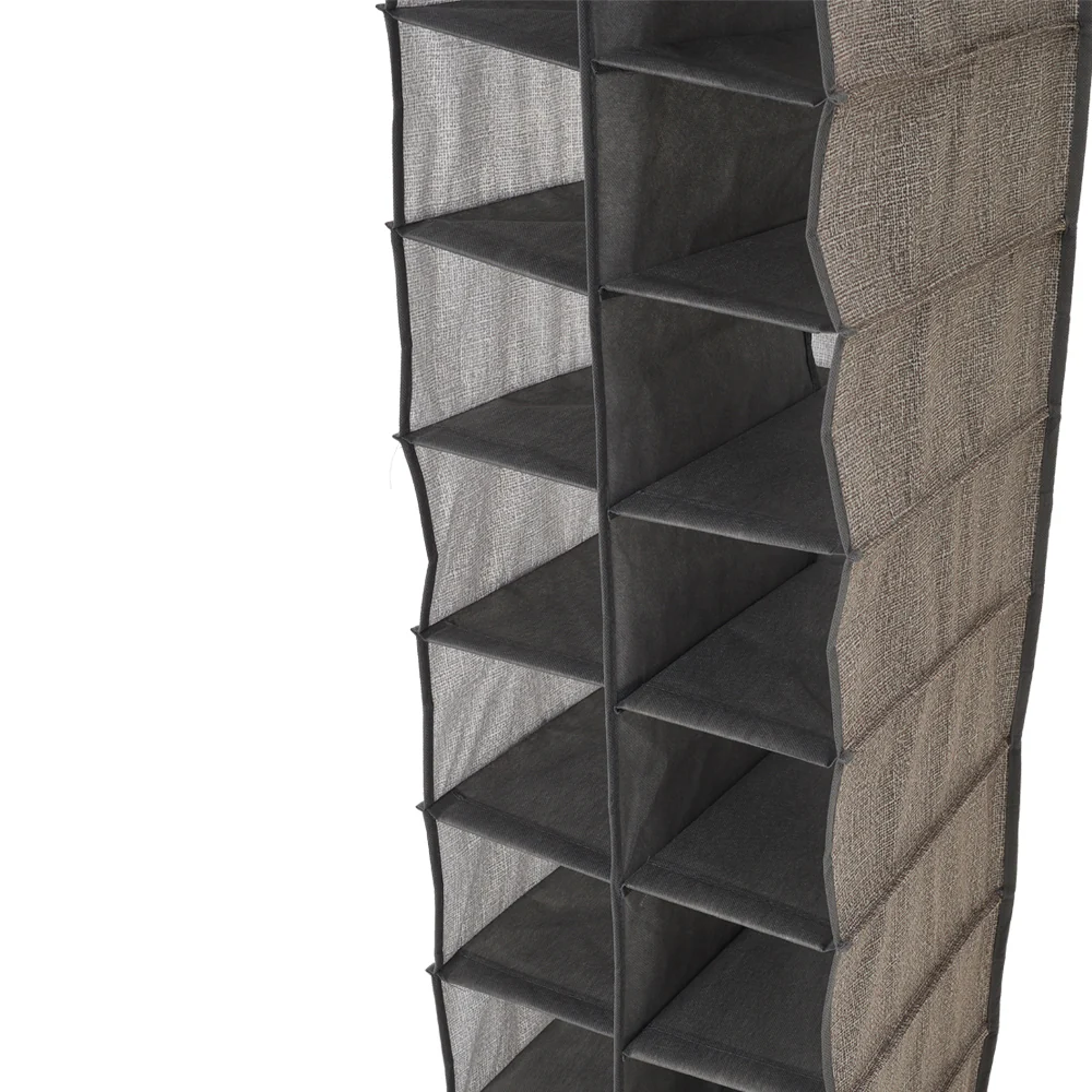 Lifeideas 20 Compartments Non-Woven Hanging Organizer for Shoes - Image 5