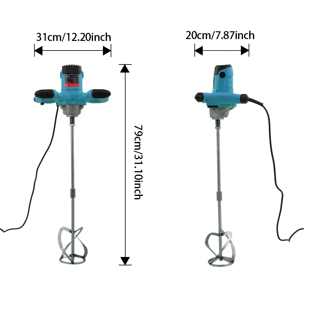 Lifeideas 2100W Portable Electric Paddle Mixer - Image 9