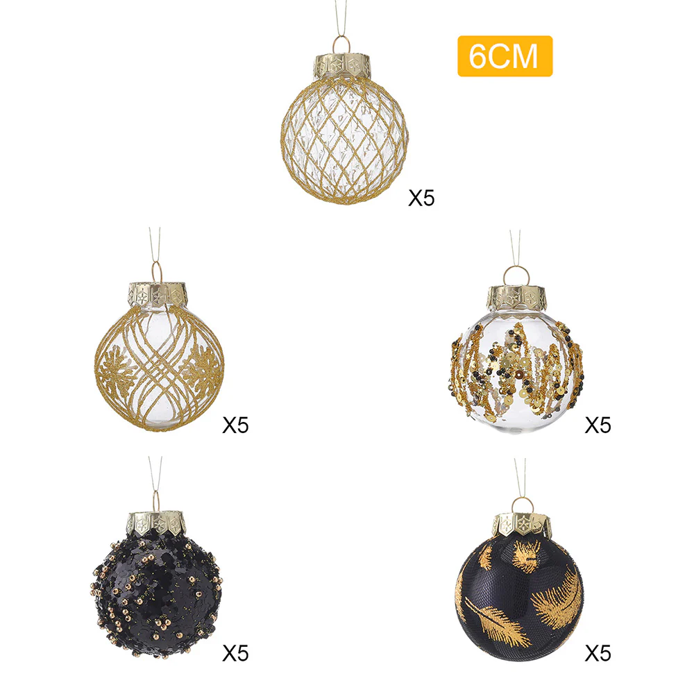 Lifeideas 25Pcs Christmas Ball Ornament Set - Image 7