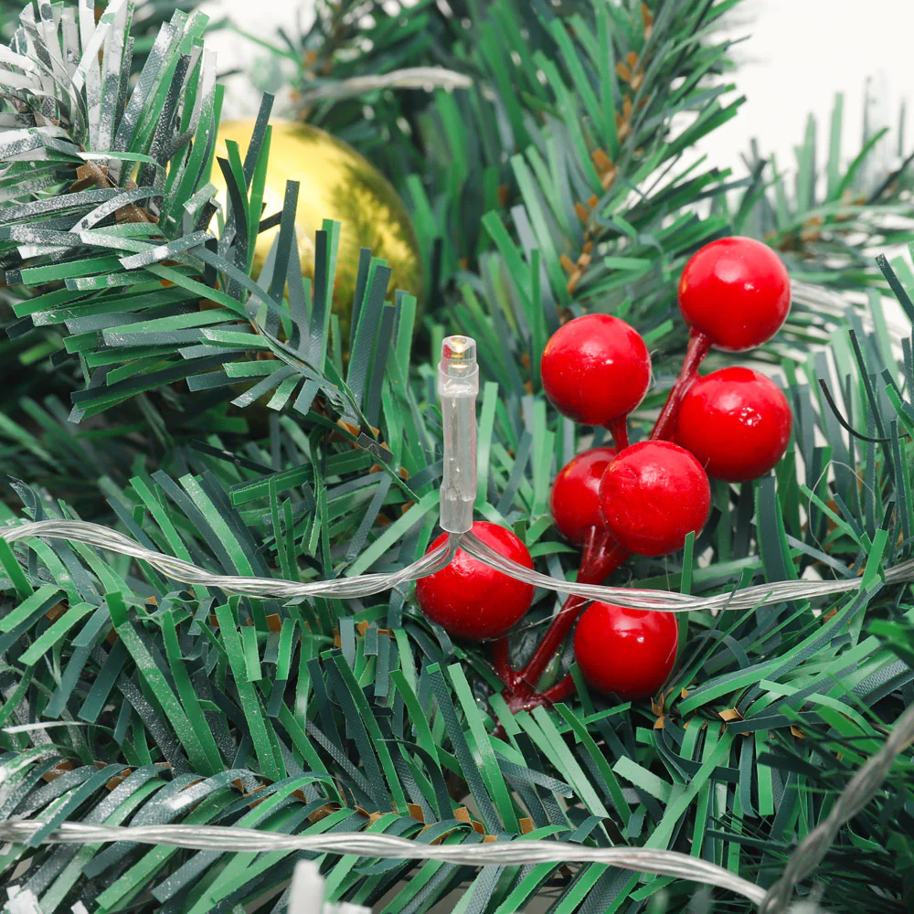 Lifeideas 270cm Pre-Lit Christmas Garland - Image 7