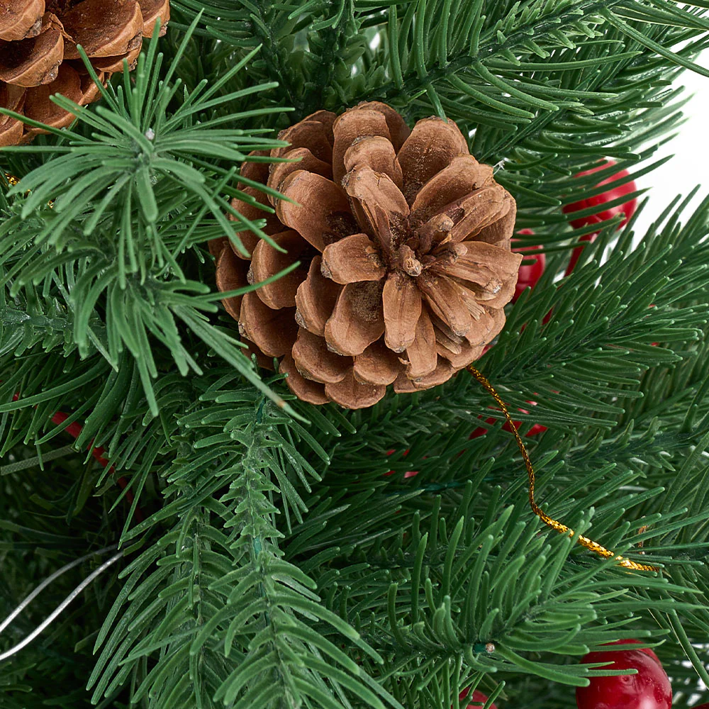 Lifeideas 2ft Small Christmas Tree with LED Lights - Image 7