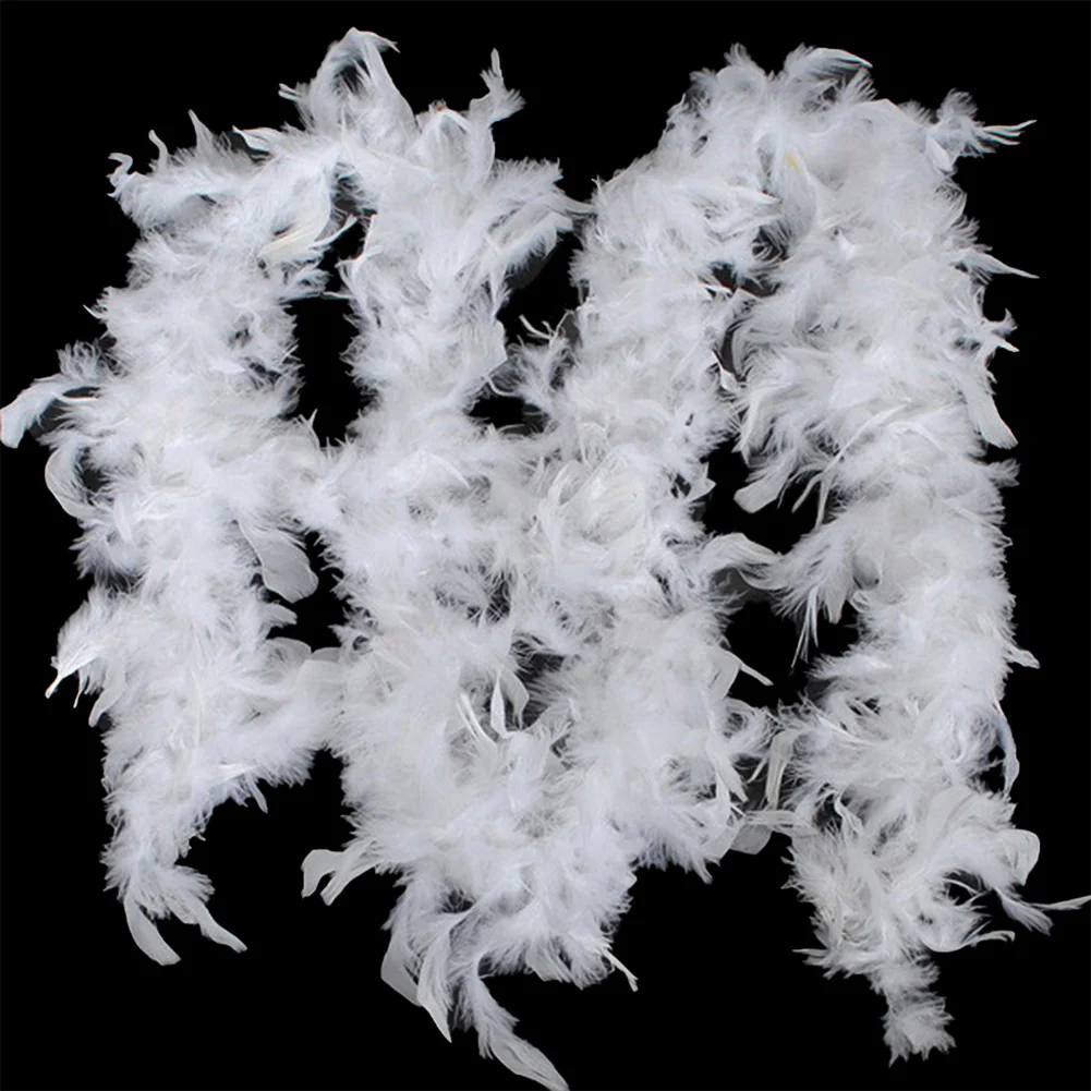 Lifeideas 2m White Feather Boa for Parties and Decorations - Image 6