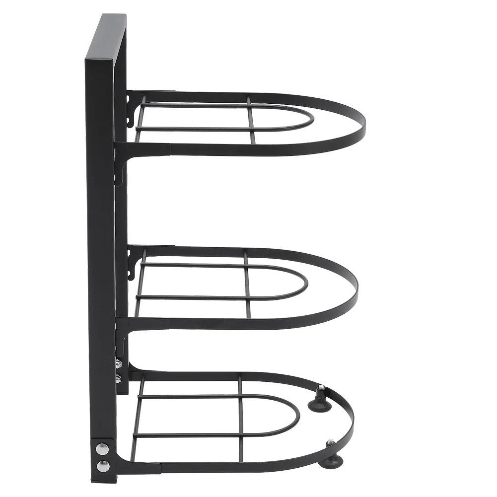 Lifeideas 3-Tier Adjustable Kitchen Organiser Rack for Pot Pan - Image 6