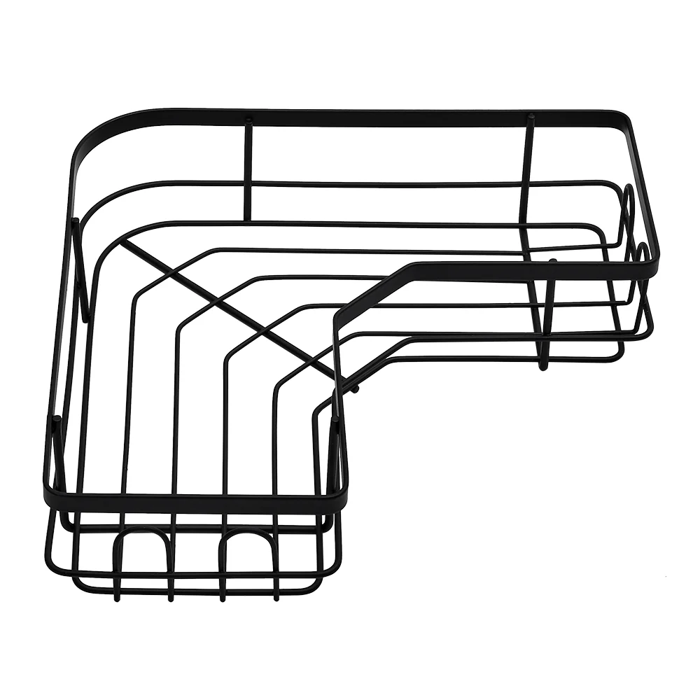 Lifeideas 3-Tier Corner Shower Organiser with Hooks - Image 4