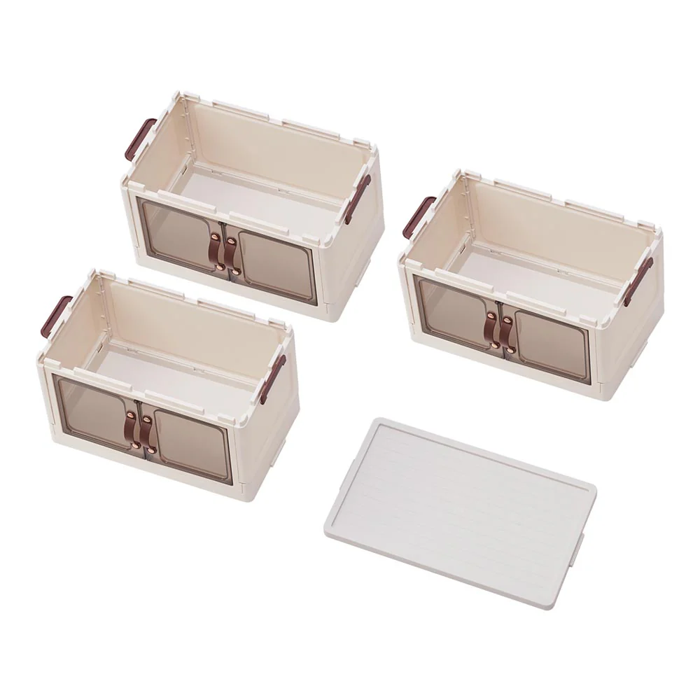 Lifeideas 3-Tier Double-door Desk Organizer Storage Box - Image 6