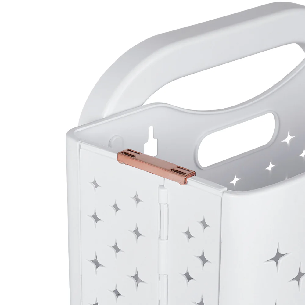 Lifeideas 3-Tier Foldable Laundry Baskets with Casters - Image 8