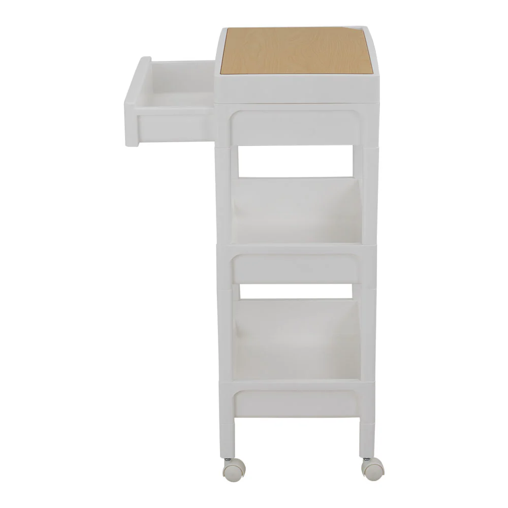 Lifeideas 3-Tier Storage Trolley with Drawer - Image 4