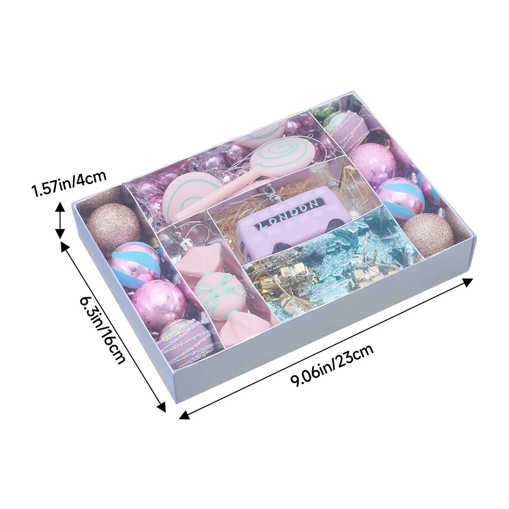 Lifeideas 34-Piece Christmas Ornaments for Tree Decoration - Image 3