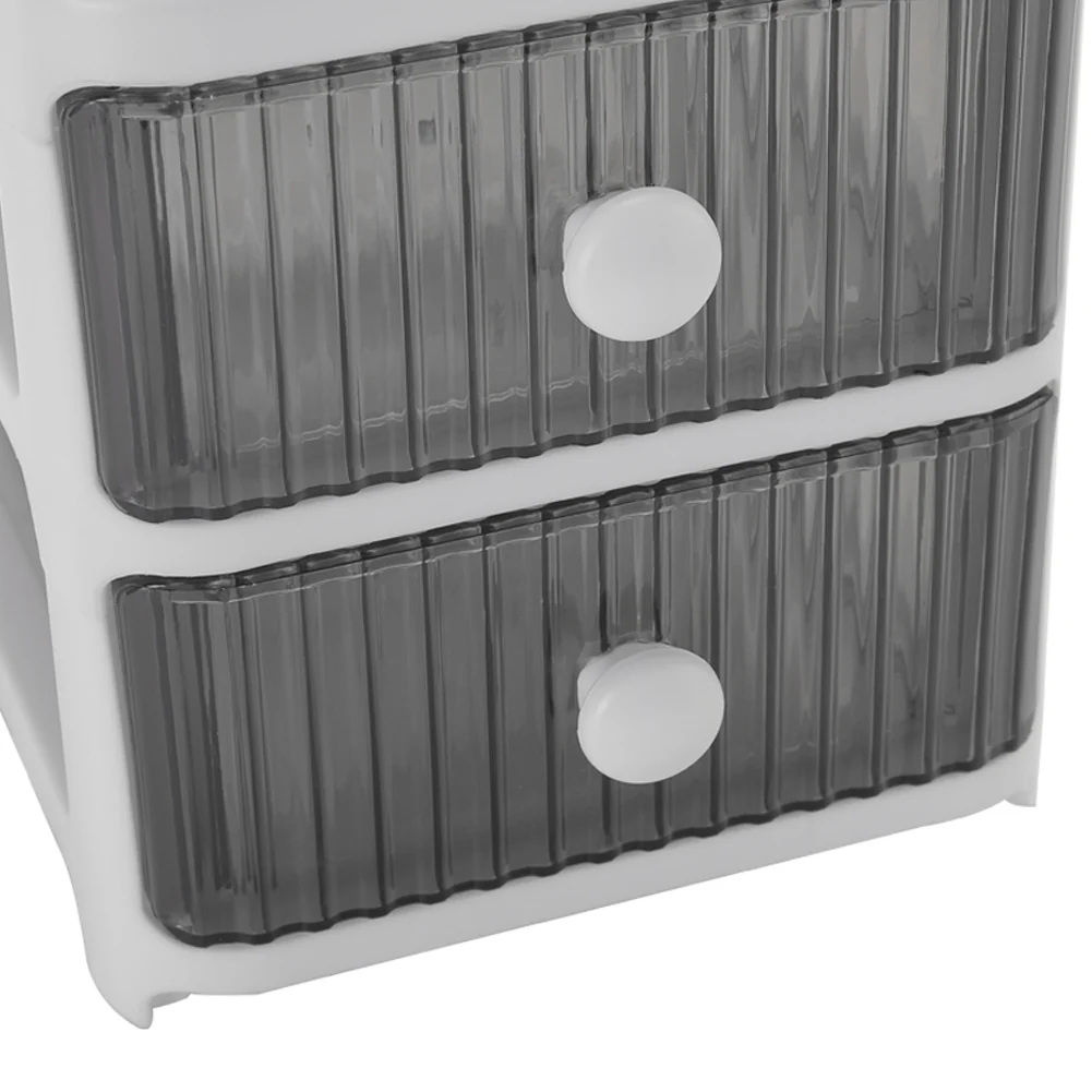 Lifeideas 4 Drawer Transparent Desktop Organizer - Image 6