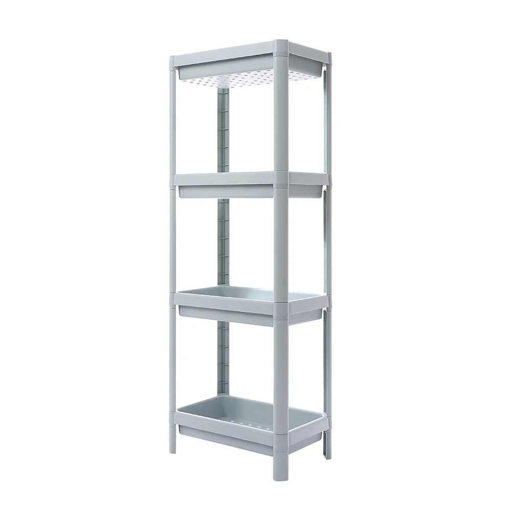 Lifeideas 4 Layers Freestanding Plastic Corner Storage Rack For Bathroom Kitchen - Image 4