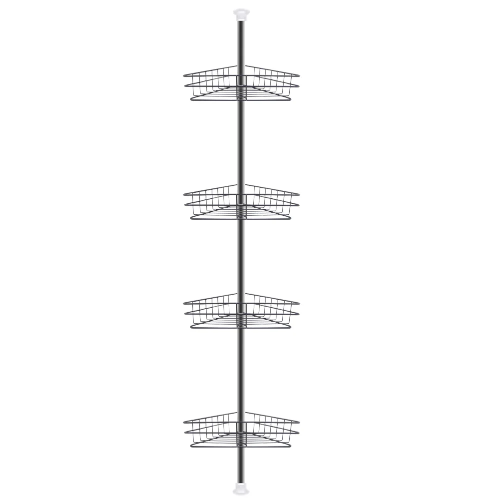 Lifeideas 4-Tier Corner Shower Shelf Rack