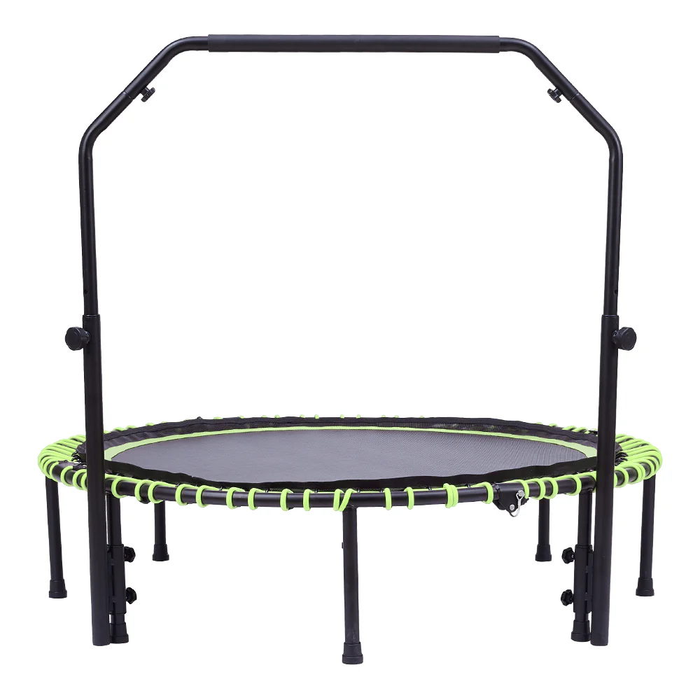 Lifeideas 48in Bungee Cords Foldable Round Trampoline with Adjustable U-Handle Bar - Image 15