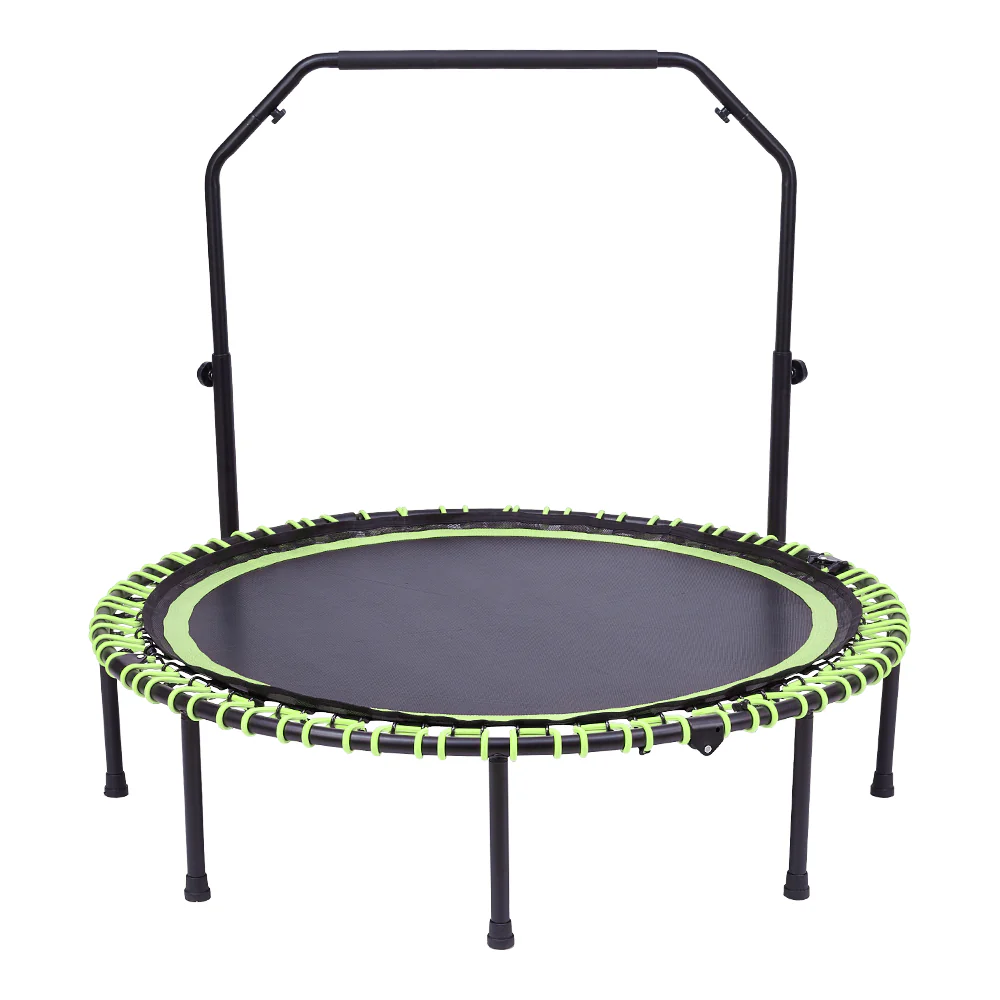Lifeideas 48in Bungee Cords Foldable Round Trampoline with Adjustable U-Handle Bar - Image 16