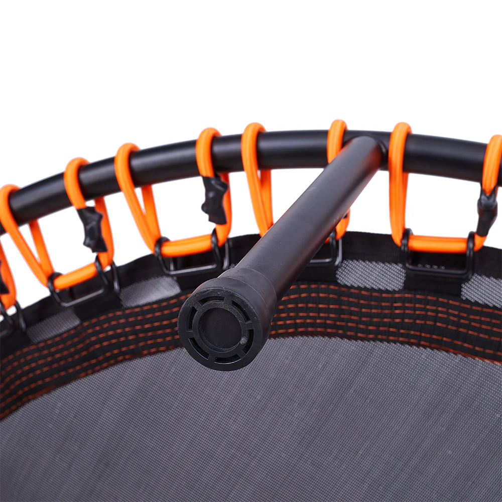 Lifeideas 48in Bungee Cords Foldable Round Trampoline with Adjustable U-Handle Bar - Image 4
