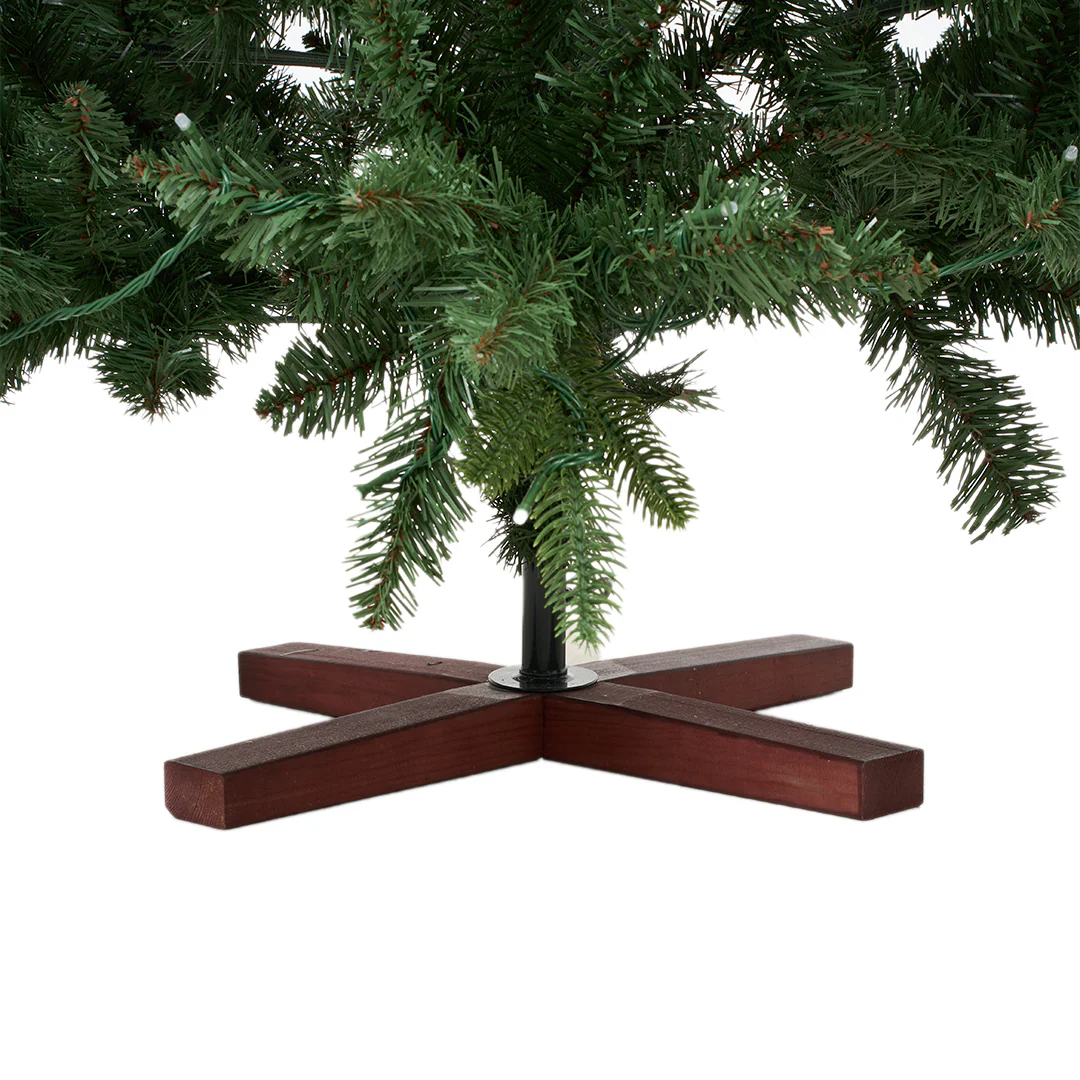 Lifeideas 4FT/1.2M Artificial Christmas Tree with RGB Lights & Wood Stand - Image 5