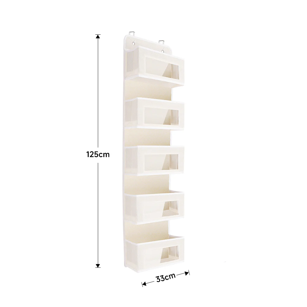 Lifeideas 5 Pockets Over The Door Non Woven Fabric Organizer - Image 16