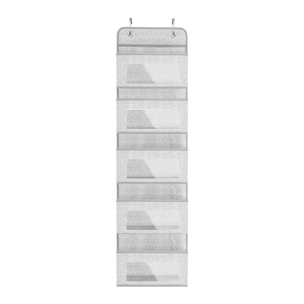 Lifeideas 5 Pockets Over The Door Non Woven Fabric Organizer - Image 3