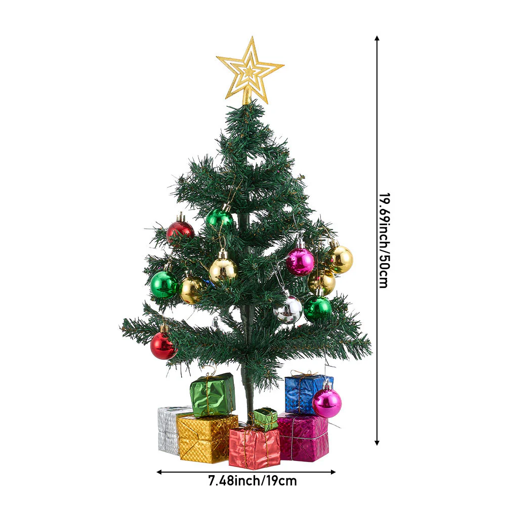 Lifeideas 50cm Small Christmas Tree with LED Lights - Image 7