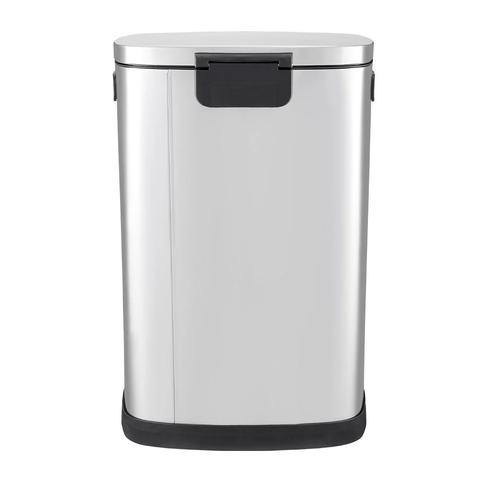 Lifeideas 50L Stainless Steel Step Open Trash Can - Image 6