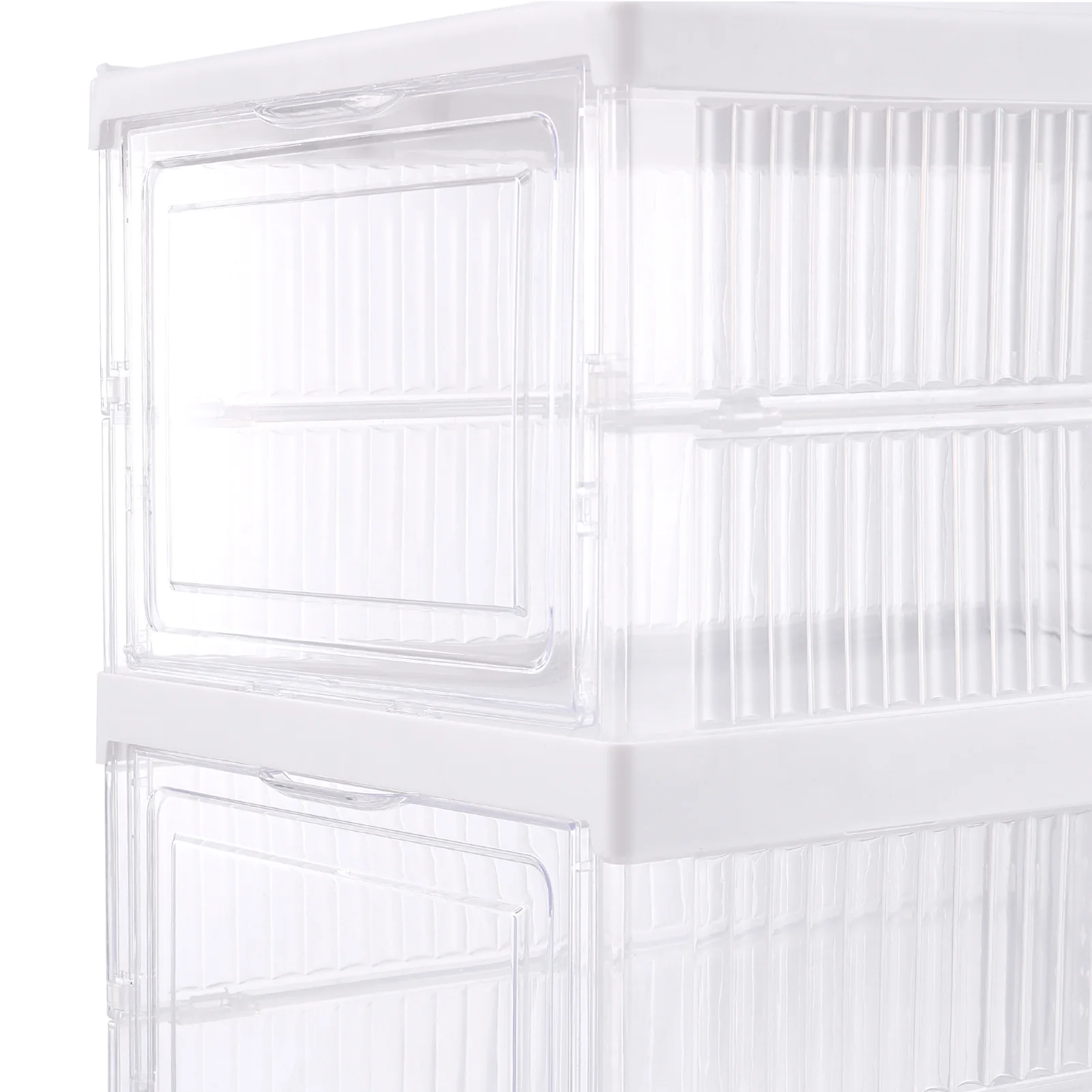 Lifeideas 6-Tier Transparent Foldable Shoe Storage Box - Image 5