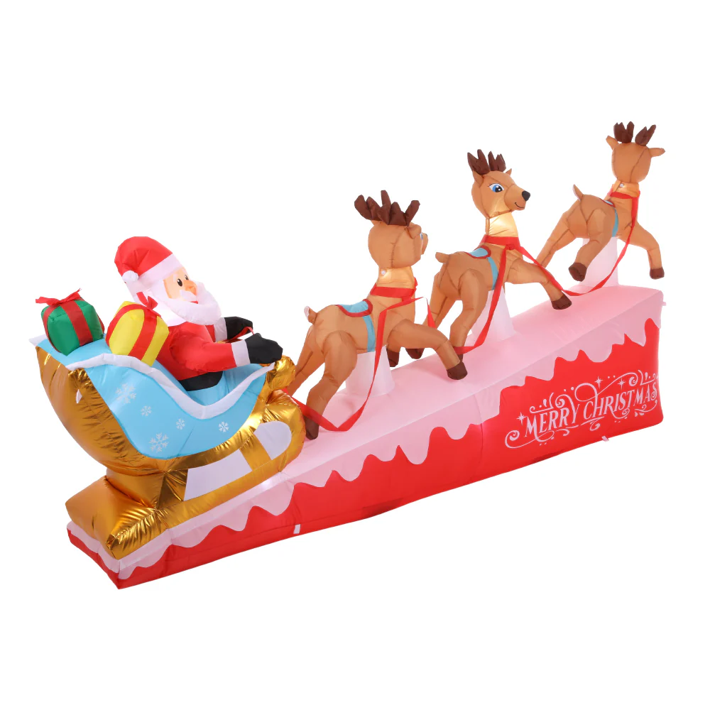 Lifeideas 8.9ft Christmas Inflatable Santa - Image 4