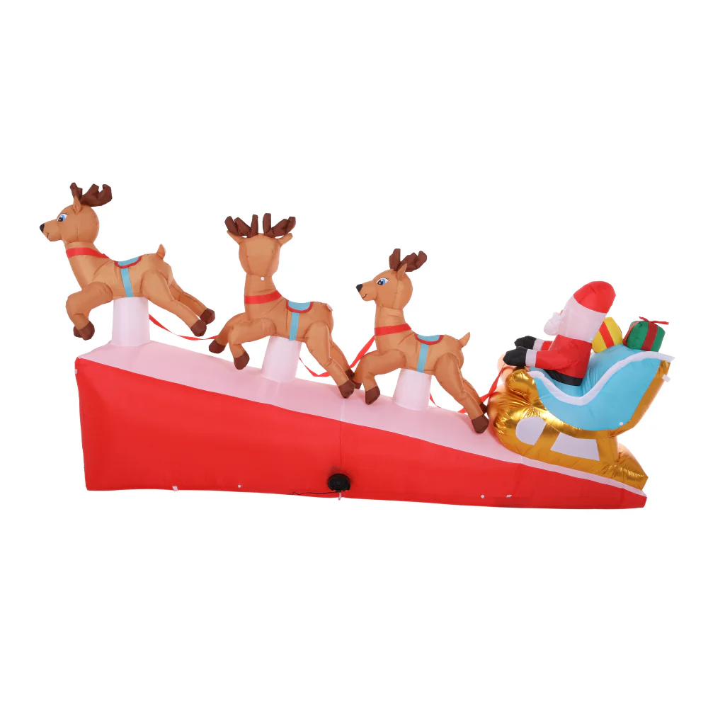 Lifeideas 8.9ft Christmas Inflatable Santa - Image 5