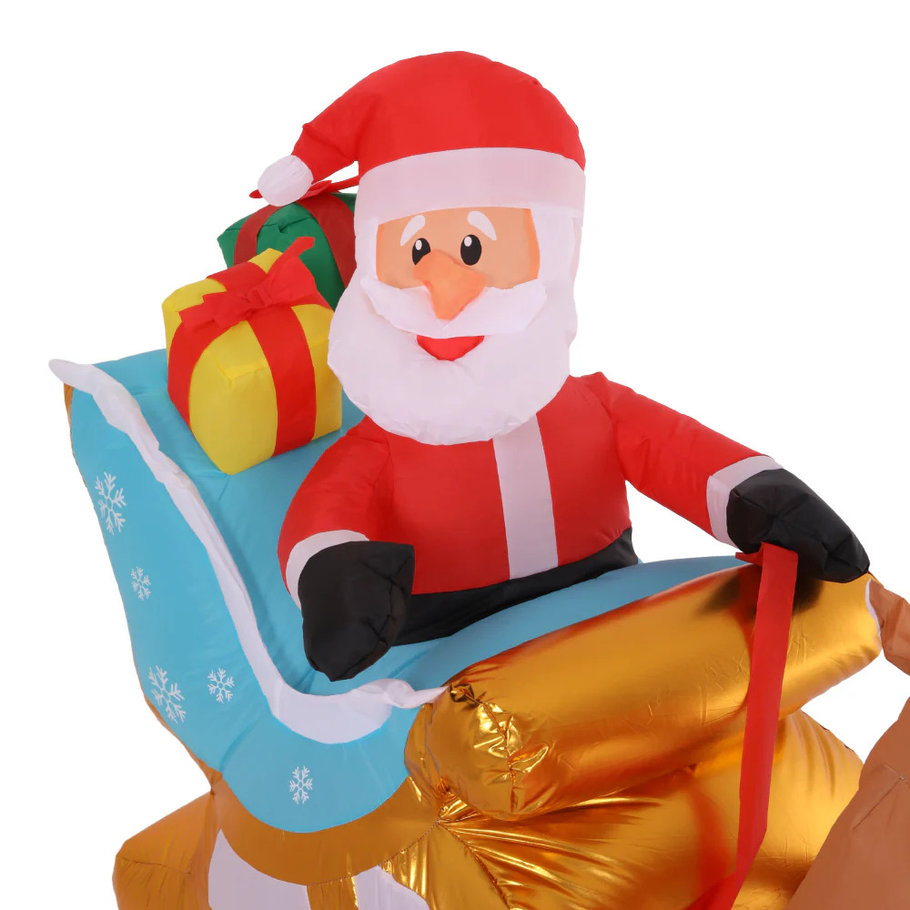 Lifeideas 8.9ft Christmas Inflatable Santa - Image 7