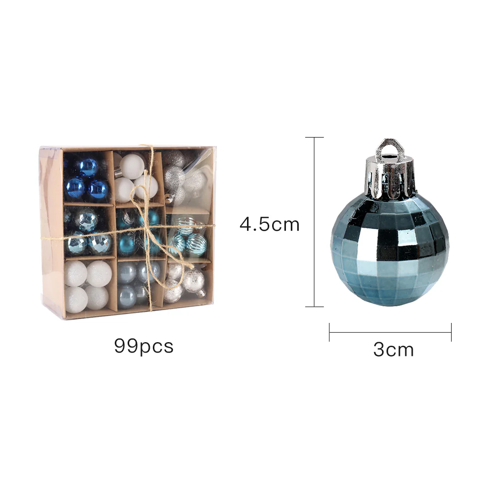 Lifeideas 99-Piece Ball Ornament Set for Tree - Image 11