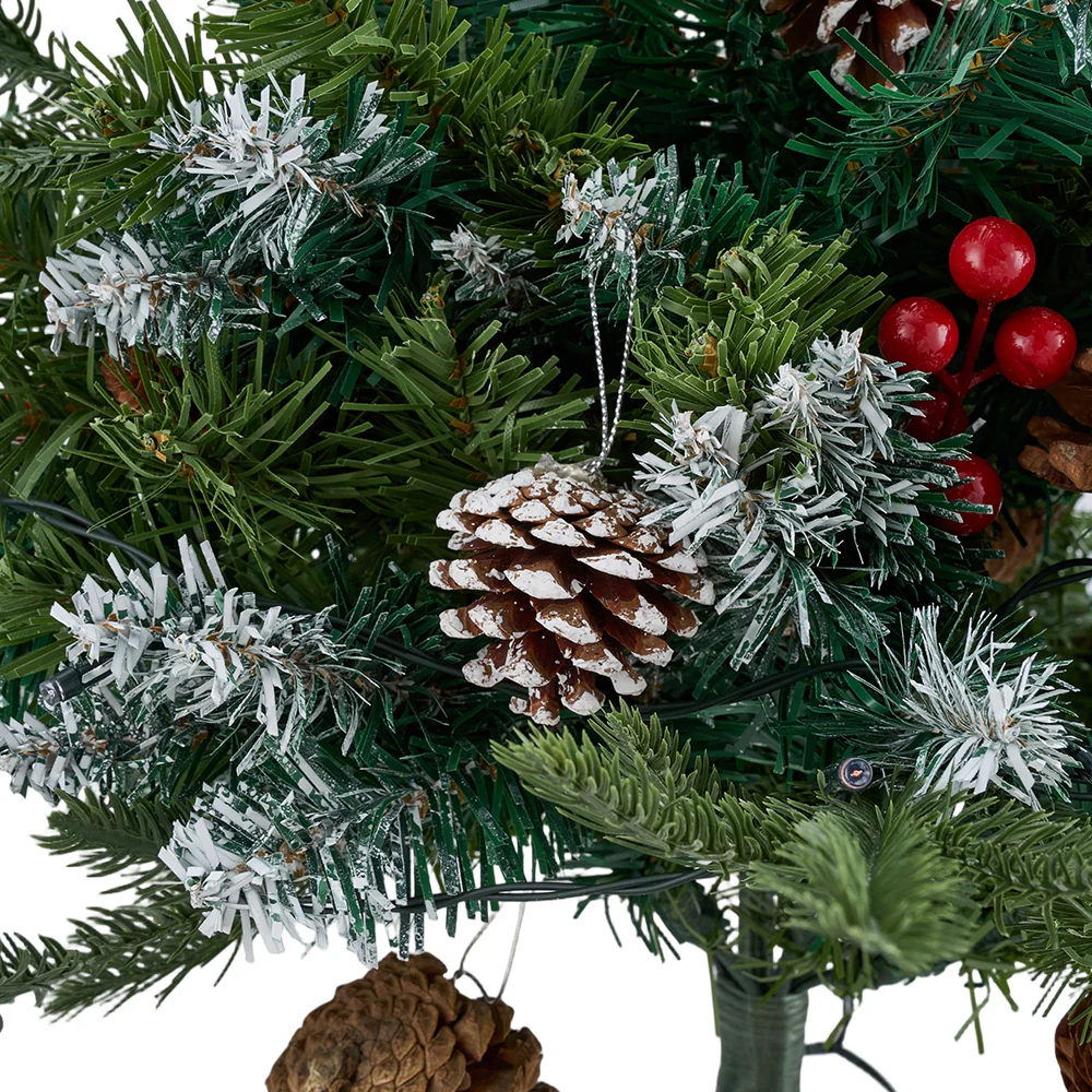 Lifeideas Artificial Christmas Planter Bushes Decoration - Image 5