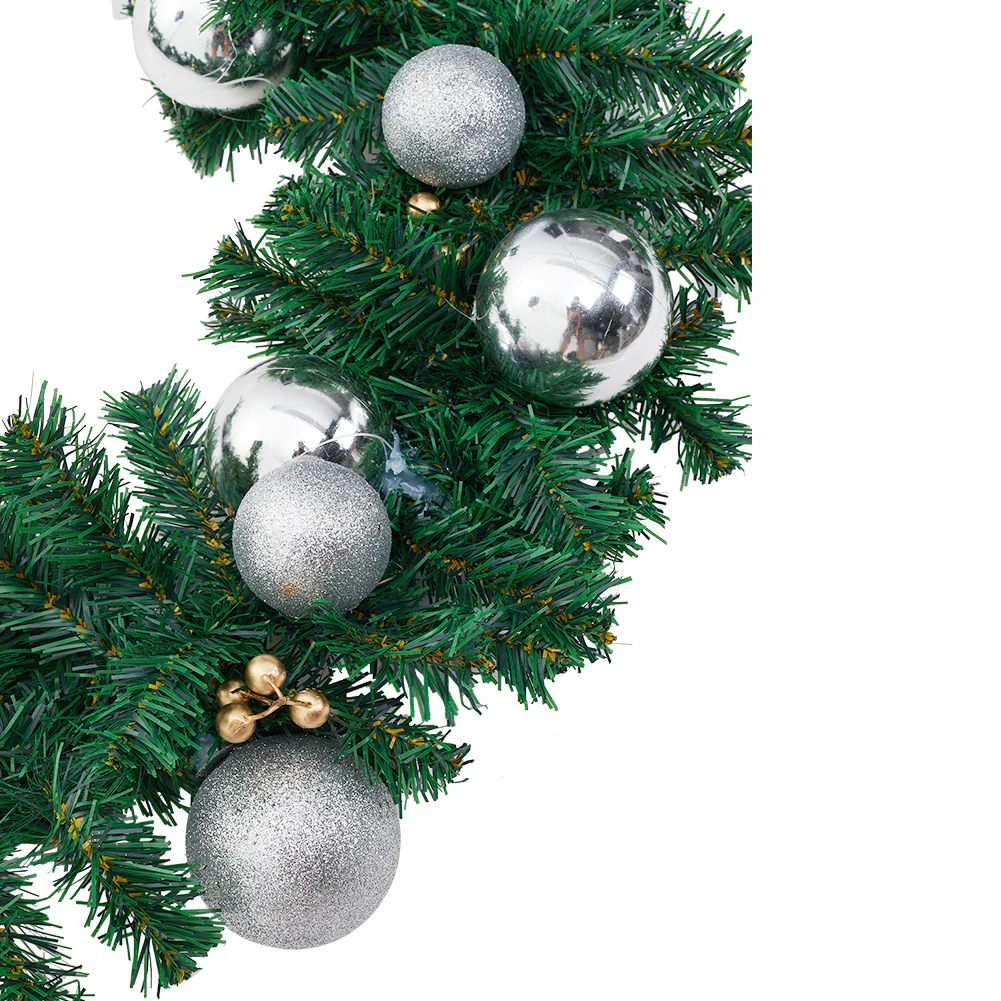 Lifeideas Artificial Plastic Pine Garland Christmas Hanging Decoration - Image 6