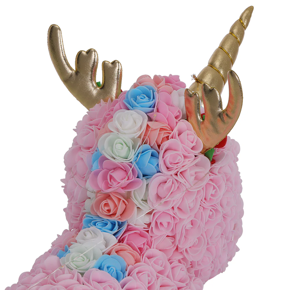 Lifeideas Artificial Rose Foam Unicorn Gift Box - Image 6