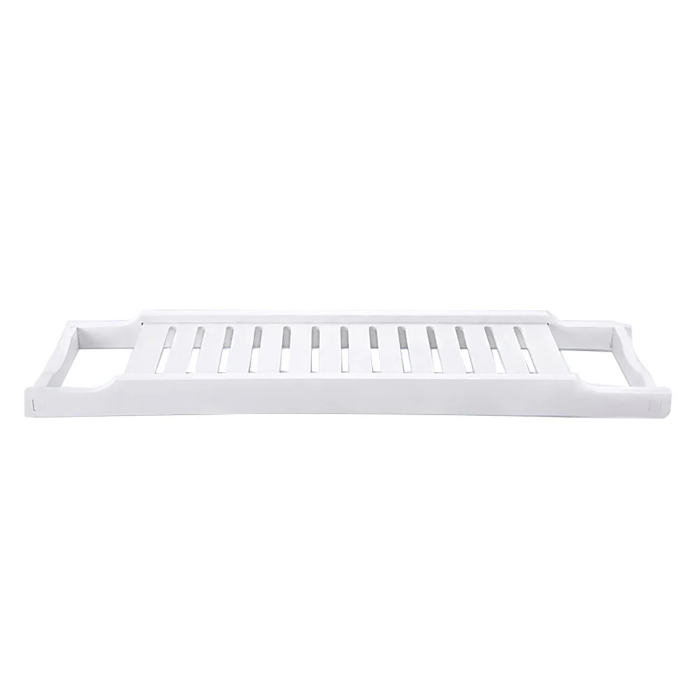 Lifeideas Bamboo Bath Tray Bathtub Caddy for Bathroom - Image 6