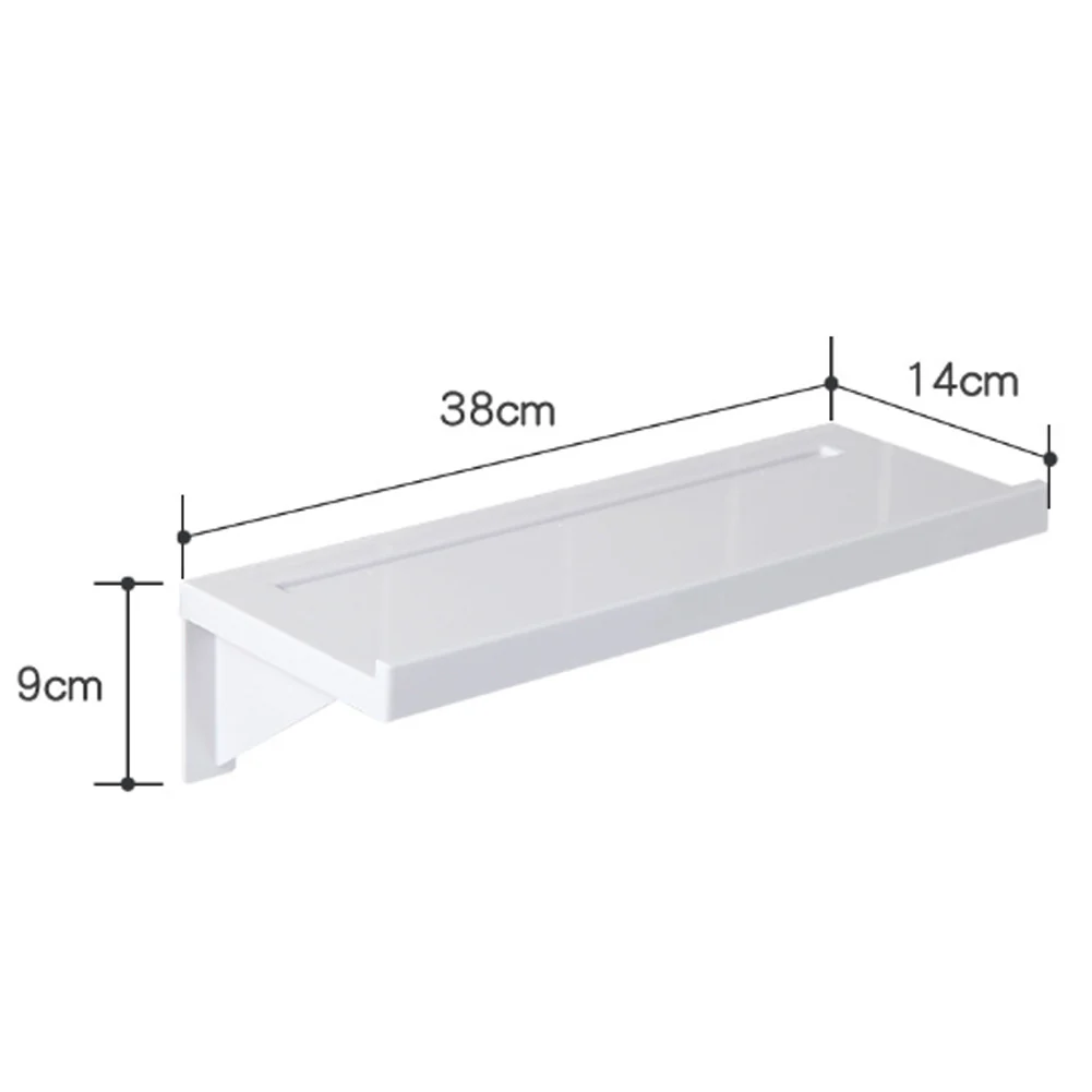 Lifeideas Bathroom Self-Adhesive Shelf Waterproof Shower Rack - Image 5