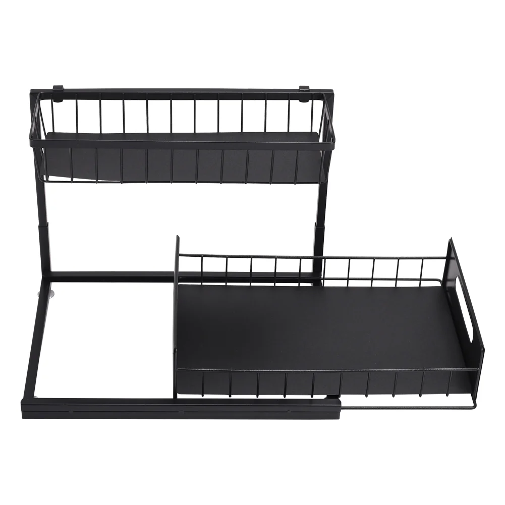 Lifeideas Black Carbon Steel Cabinet Rack - Image 5