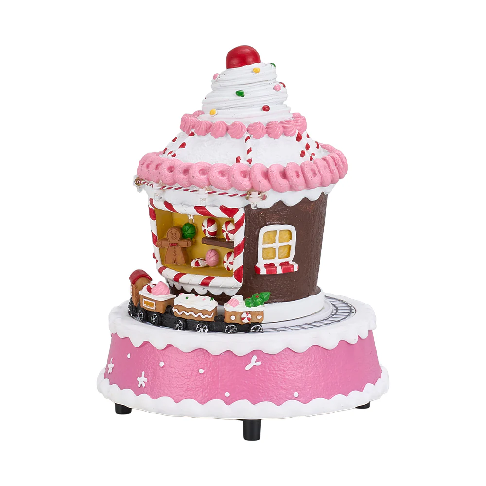 Lifeideas Christmas Cake Music Box Ornament - Image 6