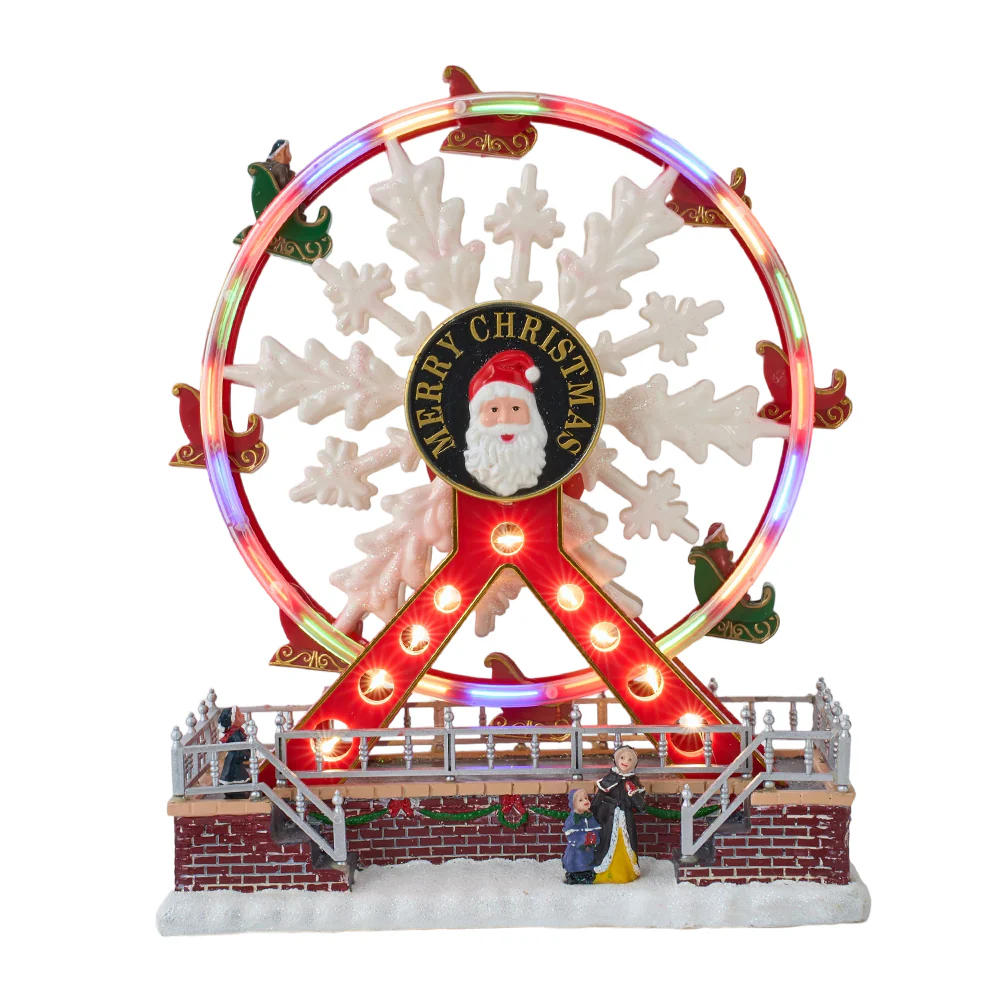 Lifeideas Christmas Ferris Wheel with Music and Lights - Image 3