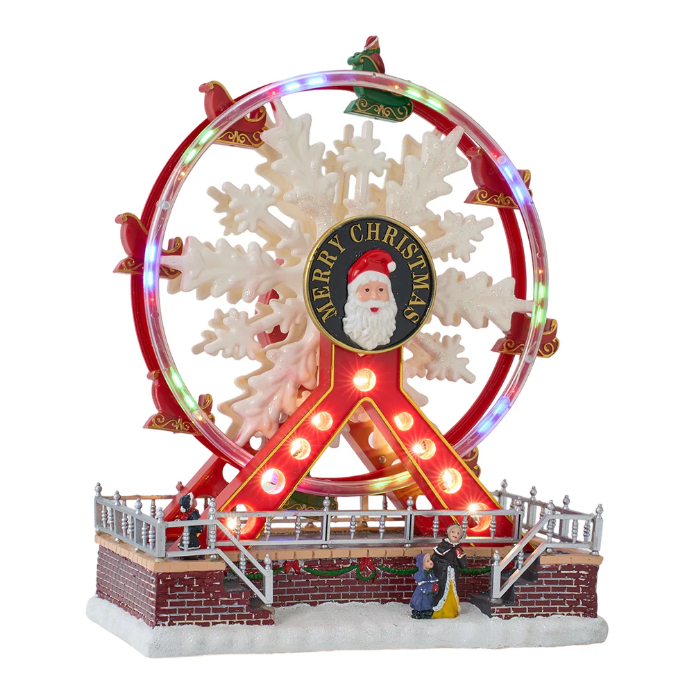 Lifeideas Christmas Ferris Wheel with Music and Lights - Image 4