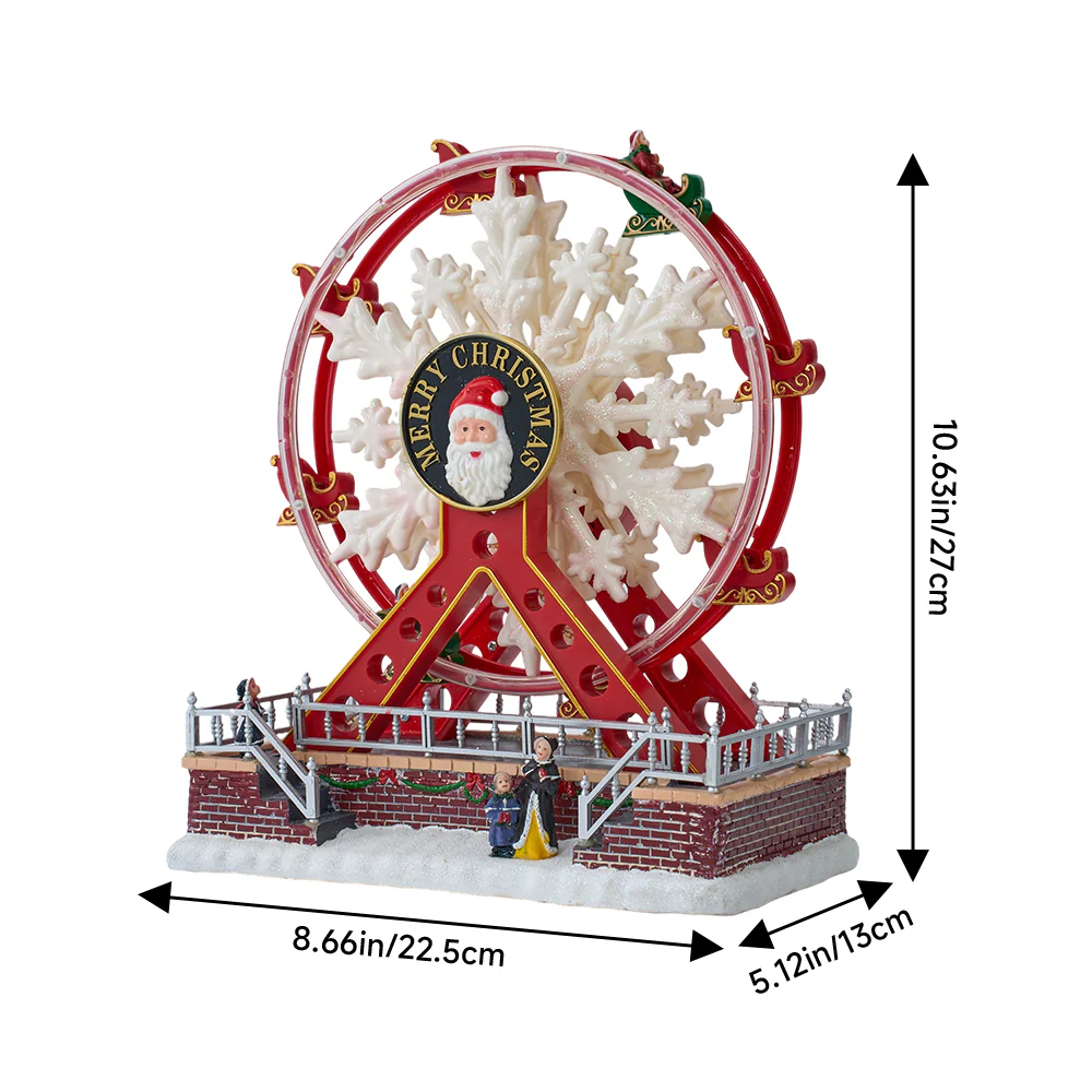 Lifeideas Christmas Ferris Wheel with Music and Lights - Image 8