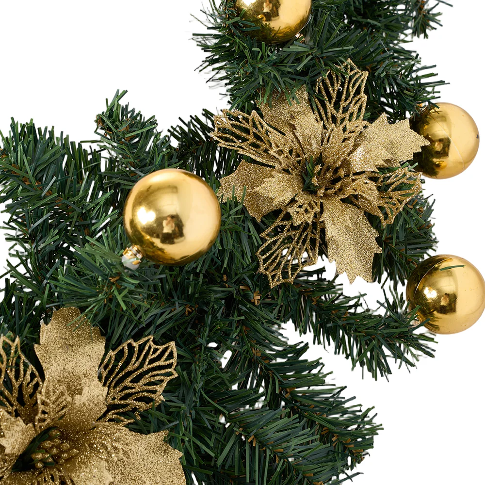 Lifeideas Christmas Garland Artificial Hanging Festival Decoration - Image 6