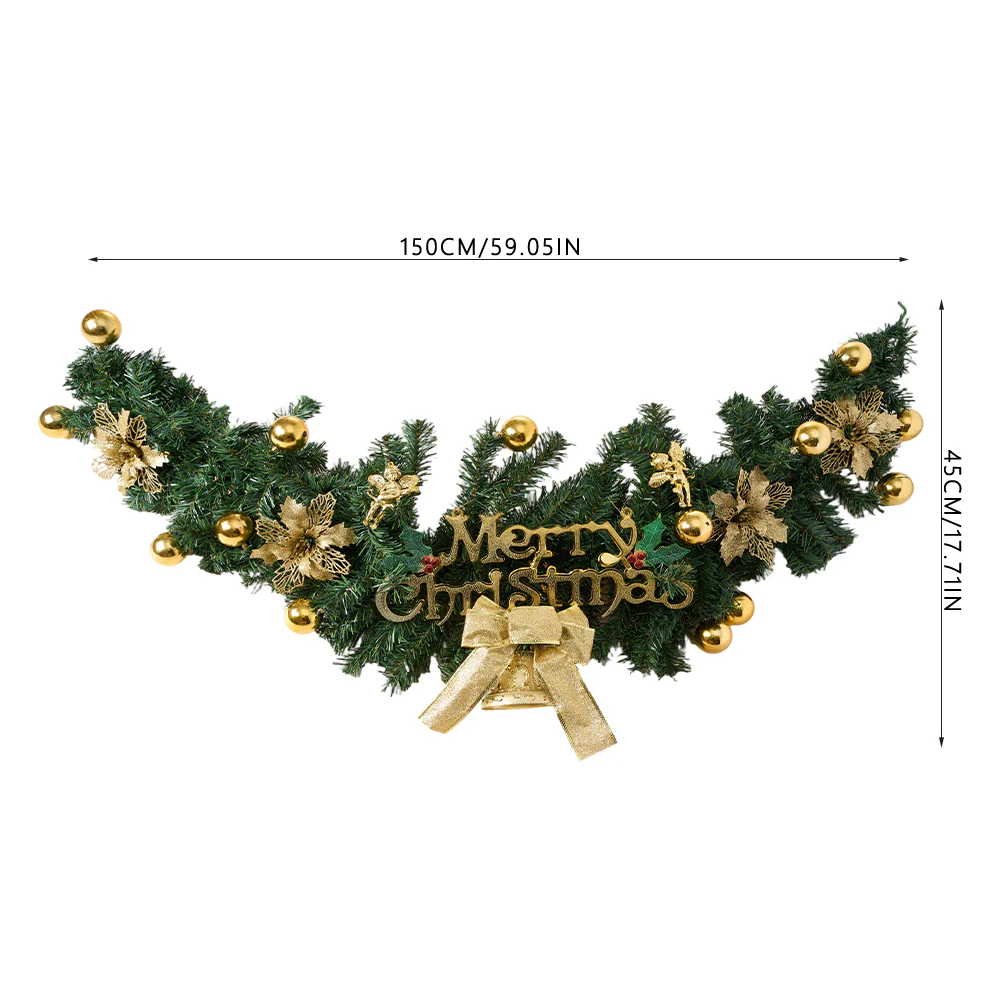 Lifeideas Christmas Garland Artificial Hanging Festival Decoration - Image 7
