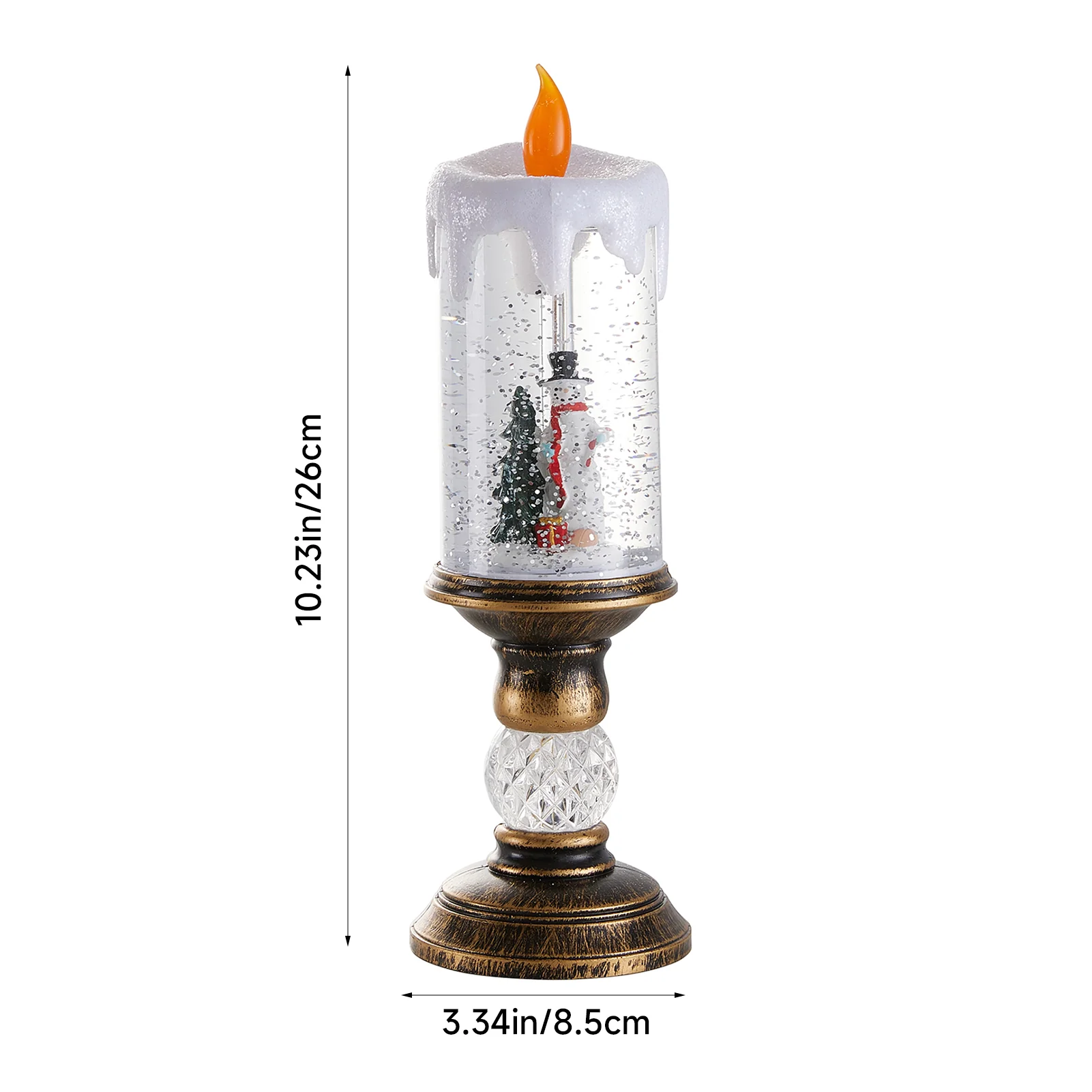 Lifeideas Christmas LED Candle Ornament - Image 7