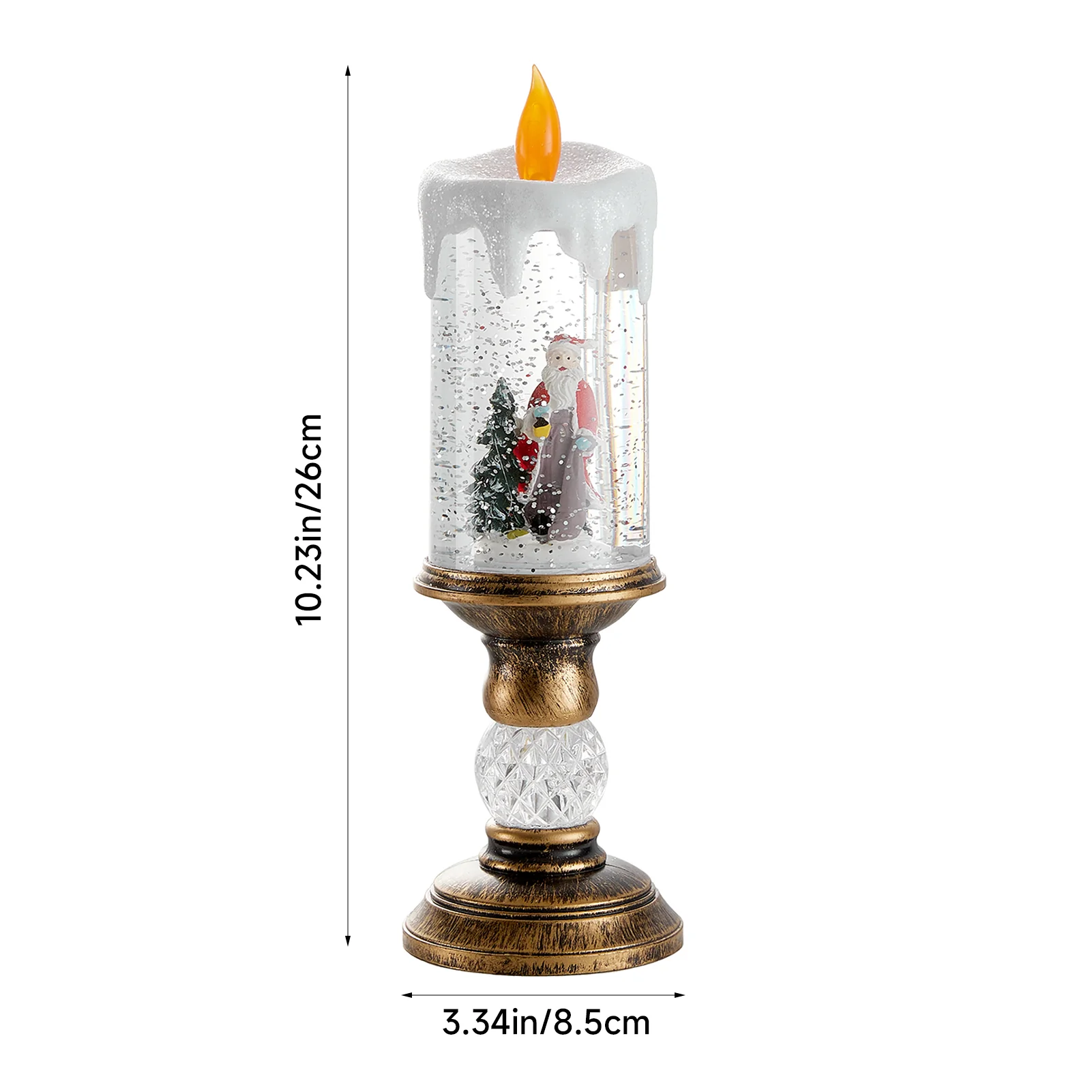 Lifeideas Christmas LED Candle Ornament - Image 7